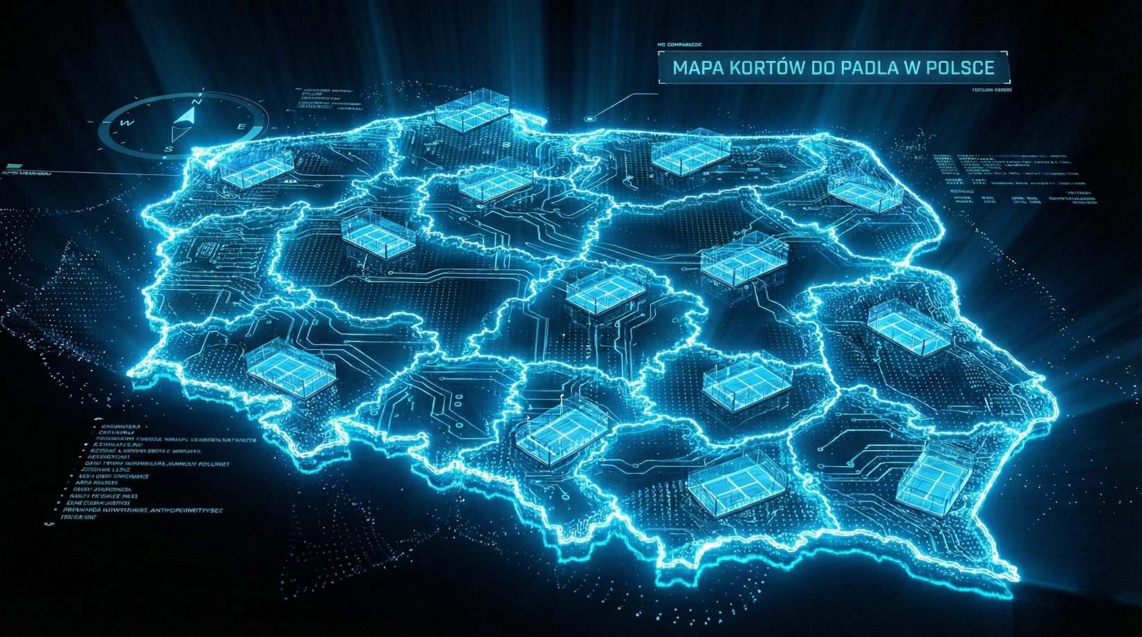 Kalkulator inwestycji w padla i mapa lokalizacji